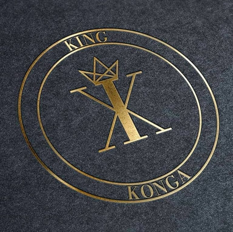 King Konga percussionist logo